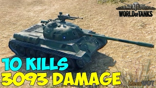 World of Tanks | T-34-1 | 10 KILLS | 3083 Damage - Replay Gameplay 1080p 60 fps