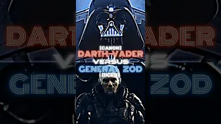 Darth-Vader vs General Zod #battles #dc #shorts #starwars