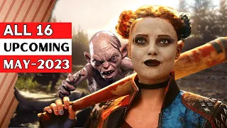 ALL 16 Upcoming Games Of MAY 2023 | PS5,PS4,PC,Xbox X|S,Switch