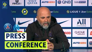 Press Conference PARIS SAINT-GERMAIN - OLYMPIQUE DE MARSEILLE (2-1) / 2021-2022