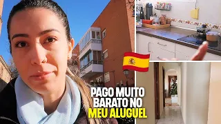 TOUR PELA MINHA CASA NA ESPANHA - Contei quanto PAGO de ALUGUEL!