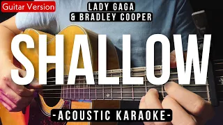 Shallow - Lady Gaga, Bradley Cooper [Karaoke Acoustic] Boyce Avenue Version