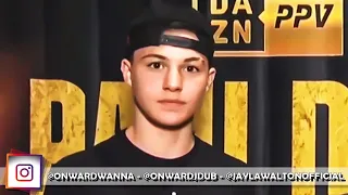 Javon Walton Interview in Paul-Diaz Pre-Fight (2022-08-05)