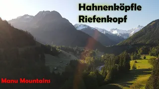 Bergtour Hahnenköpfle, Riefenkopf! Abenteuer ins Schneepardies!