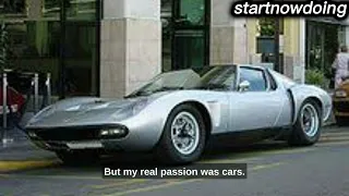 Ferruccio Lamborghini's motivational speech summary