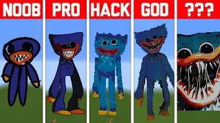 NOOB VS PRO VS HACKER Minecraft Pixel art✨HuggyWuggy