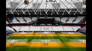 London Stadium Venue Conversion Time Lapse