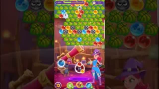 Bubble Witch 3 Saga Level 343 ~ No Boosters ⭐️⭐️