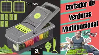 Unboxing del Cortador de Vegetales Multifuncional Chooby 14 pzas. ¿Sirve?