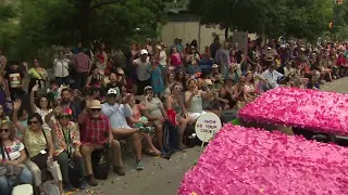 WATCH: Float cam at the 2024 Battle of Flowers Parade