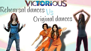 Victorious: rehearsal dances vs original dances💕