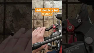 Half clutch or full clutch