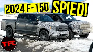 Spied! Here Are the 2024 Ford F-150 & Raptor BEFORE You Are Supposed To See Them!