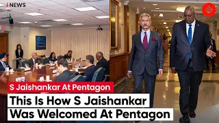 US Defense Secretary Lloyd J Austin Receives MEA S Jaishankar At Pentagon, Washington DC