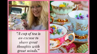 ~MY TEA CUP HAUL- I Was Gifted MORE Tea Cups~