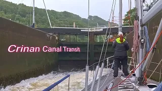 Transiting the Crinan Canal ⛵️- Sailing Viking Goddess [EP  13]