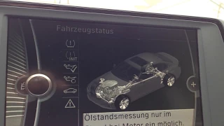 BMW 3er F30/F31 iDrive - TÜV/AU bzw. Fahrzeuguntersuchung zurücksetzen