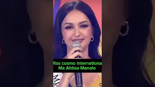 Miss cosmo international Ahtisa Manalo