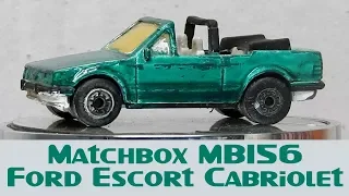 Matchbox Custom Restoration MB156 Ford Escort Cabriolet