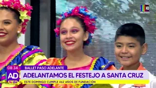 El ballet Paso Adelante nos da un adelanto a los festejos de Santa Cruz