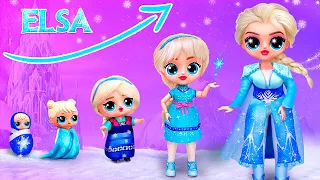 Elsa Growing Up / 32 Frozen DIYs for LOL OMG