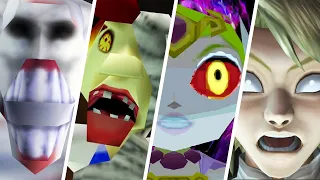 Evolution of Creepy Moments in Zelda Games (1993-2021)