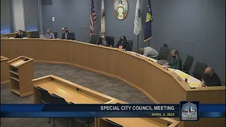 Special City Council Meeting 4-5-2022