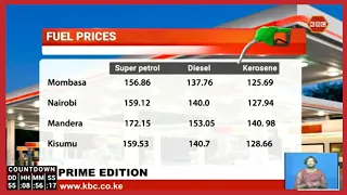 Fuel prices reach a record high in Kenya