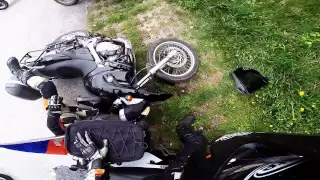 BMW 650 GS crash