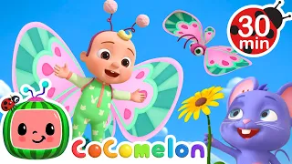 Butterfly Song 🦋 | Cocomelon | Best Animal Videos for Kids | Kids Songs and Nursery Rhymes