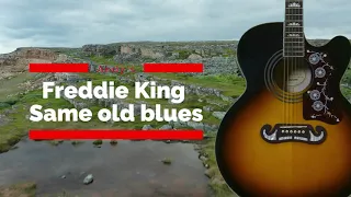 Freddie King - Same Old Blues - Backing Track Simple Version