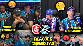 REAÇÕES dos GREMISTAS FURIOSOS com a DERROTA no GRENAL - INTERNACIONAL 3X2 GRÊMIO [REACT GAUCHÃO]