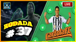 🔴 LIVE  CARTOLA FC 2021 RODADA 37 | DICAS RODADA 37 | TIME PARA MITAR [PONTUAÇÃO GERAL  2425,31]