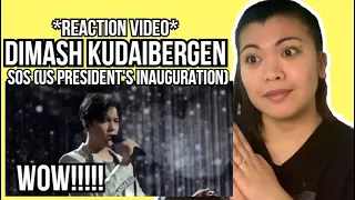DIMASH KUDAIBERGEN | SOS (US President's inauguration)  || REACTION VIDEO