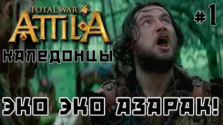 Total War: Attila. Каледонцы. Тёмный культ. Легенда. Стрим №1