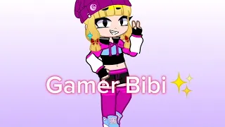 Gamer Bibi✨/Gacha Club/Brawl stars/New skin/FT:Gamer Bibi, Edgar x Bibi.