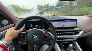 2023 BMW XM POV in Toronto