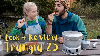 TRANGIA 25 Detailed Review & Cook-Up I Gas & Alcohol Cook Set I 25 1 UL Storm Cooker