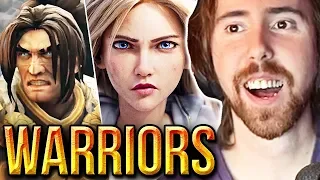 A͏s͏mongold Reacts To "Warriors - League of Legends Parody" & More Cinematic Trailers