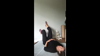 Improve balance and coordination by lying down