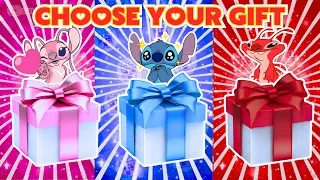 ESCOLHA O SEU PRESENTE STITCH PINK BLUE RED 🎁🎁 ELIGE TU REGALO 🎁 CHOOSE YOUR GIFT PINK BLUE RED 🎁