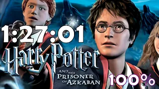 Harry Potter 3 PC 100% Speedrun in 1:27:01