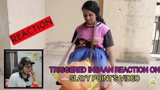 Triggered Insaan reactions on Slayy Point video #triggeredinsaan #slayypoint #binod #mythpat