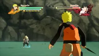 Naruto Ultimate Ninja Storm 3 Full Burst - Naruto vs Sasuke ( Story Mode Fight ) PC MAXED OUT