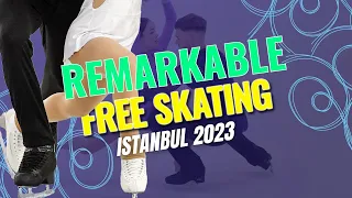 Anastasiia METELKINA / Luka BERULAVA (GEO) | Junior Pairs Free Skating | Istanbul 2023 | #JGPFigure