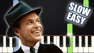 Fly Me To The Moon - Frank Sinatra | SLOW EASY PIANO TUTORIAL + SHEET MUSIC by Betacustic