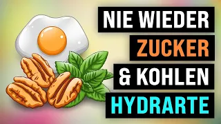 Die 12 gesündesten Lebensmittel OHNE Kohlenhydrate und ohne Zucker!