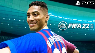 FIFA 22 PS5 | Barcelona Vs Real Madrid Ft. Bernardo Silva, Lewandowski, | UEFA Champions League | 4K