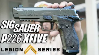 Sig Sauer P226 X5 XFIVE Legion First Shots !