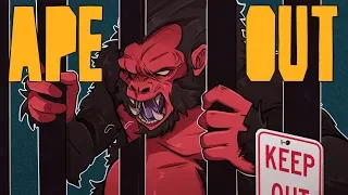 NO MORE MONKEYING AROUND! (This Game is BANANAS) | Ape Out